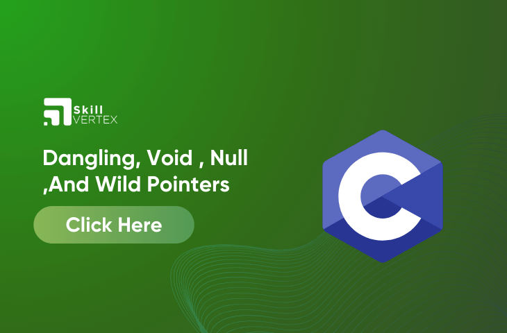 Dangling, Void , Null and Wild Pointers